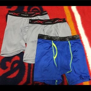 3 pairs boys boxer briefs
